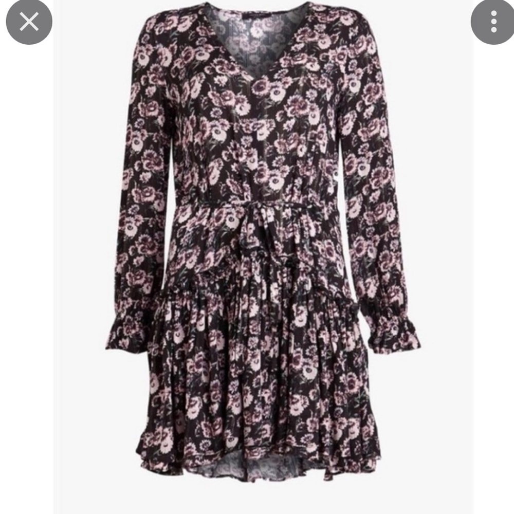 All Saints Alia Odile Long Sleeve Dress